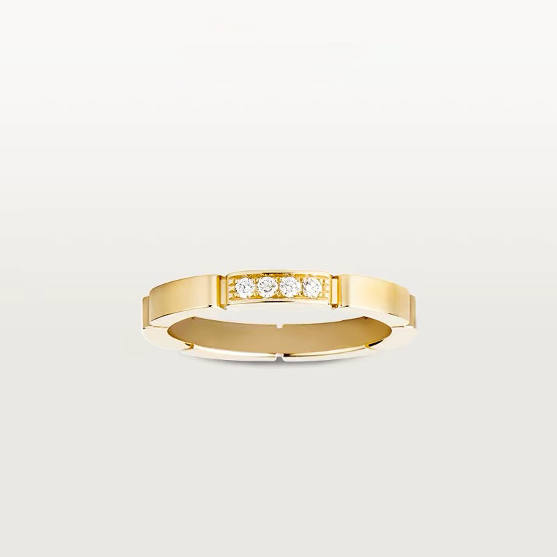 [OAKJURI Jewelry] MAILLON PANTHERE 4 DIAMOND RING
