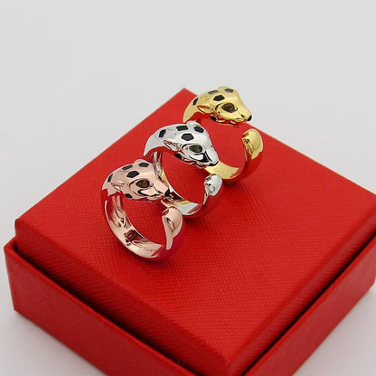 [OAKJURI Jewelry] PANTHERE SPOTTED MEDIUM RING