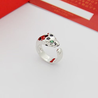 [OAKJURI Jewelry] PANTHERE SPOTTED MEDIUM RING