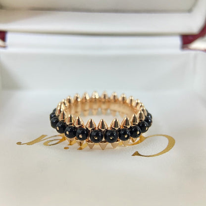 [OAKJURI Jewelry] CLASH 7.9MM AGATE CHALCEDONY RING