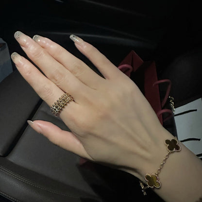 [OAKJURI Jewelry] CLASH 9.2MM DOUBLE ROW RING