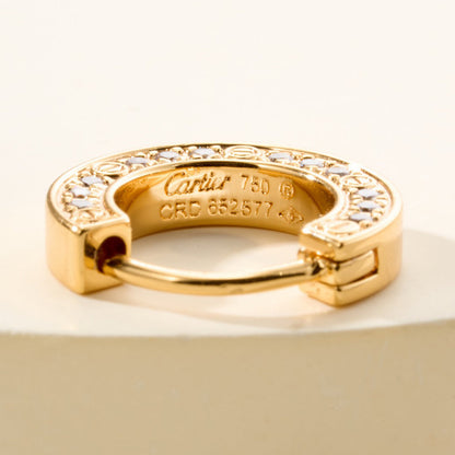 [OAKJURI Jewelry] LOVE DIAMOND EARRINGS