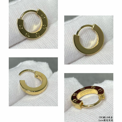 [OAKJURI Jewelry] LOVE MINI EARRINGS