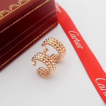 [OAKJURI Jewelry] CLASH 9.2MM DOUBLE ROW EARRINGS