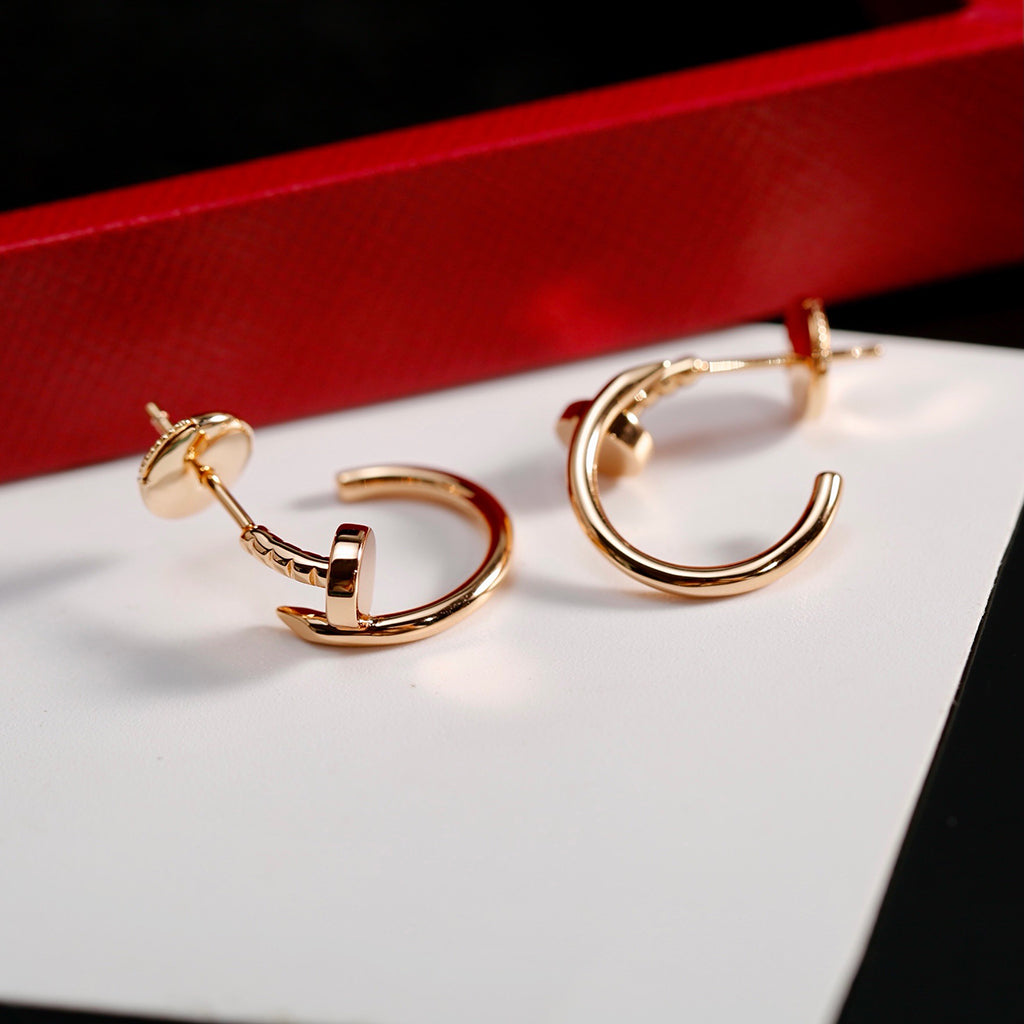 [OAKJURI Jewelry] JUSTE NO DIAMOND SMALL EARRINGS
