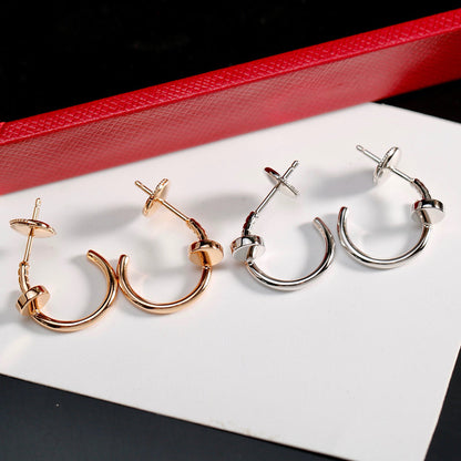 [OAKJURI Jewelry] JUSTE NO DIAMOND SMALL EARRINGS