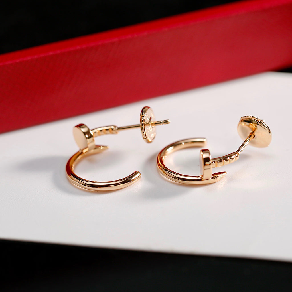 [OAKJURI Jewelry] JUSTE NO DIAMOND SMALL EARRINGS