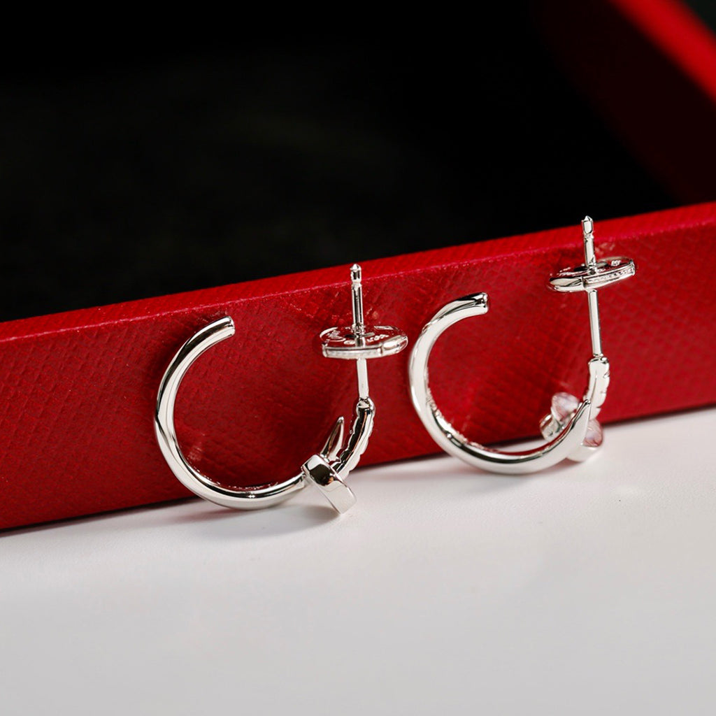 [OAKJURI Jewelry] JUSTE NO DIAMOND SMALL EARRINGS