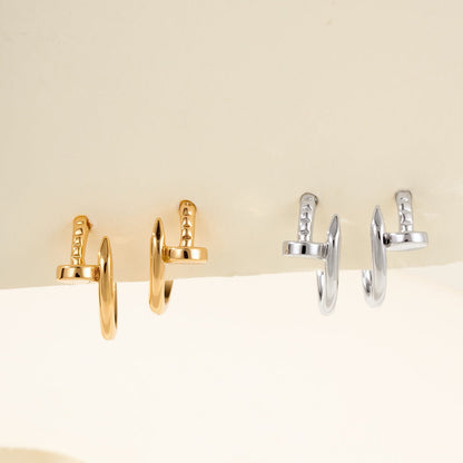 [OAKJURI Jewelry] JUSTE NO DIAMOND MINI EARRINGS