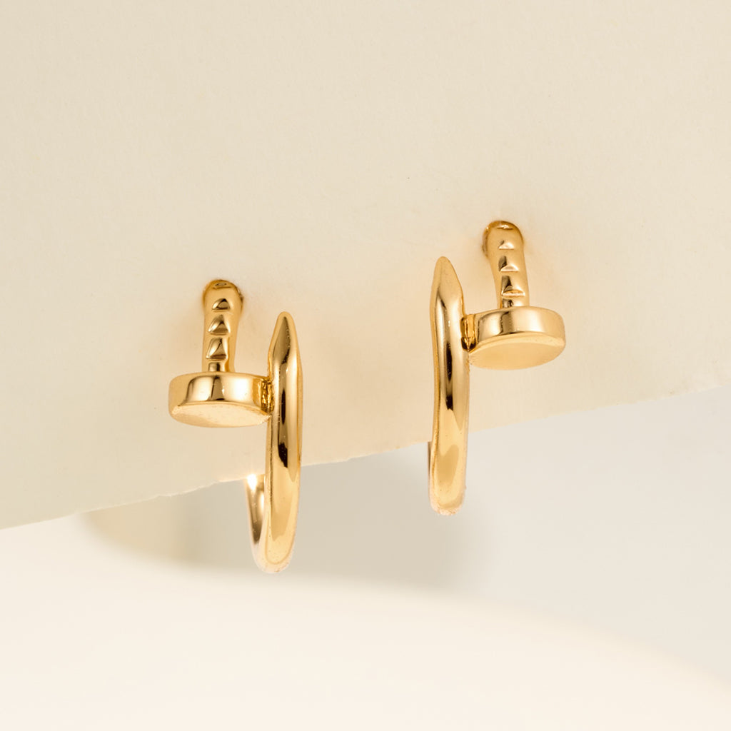 [OAKJURI Jewelry] JUSTE NO DIAMOND MINI EARRINGS