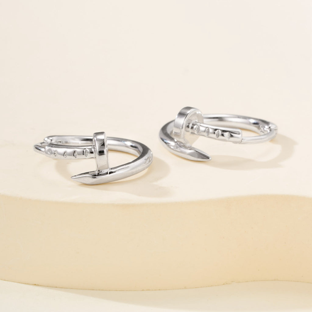 [OAKJURI Jewelry] JUSTE NO DIAMOND MINI EARRINGS