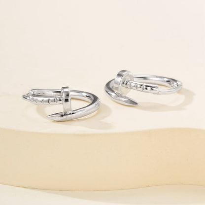 [OAKJURI Jewelry] JUSTE NO DIAMOND MINI EARRINGS