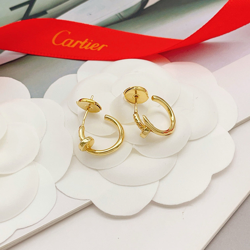 [OAKJURI Jewelry] JUSTE NO DIAMOND MINI EARRINGS