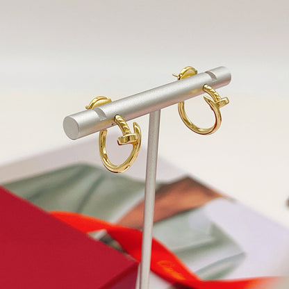 [OAKJURI Jewelry] JUSTE NO DIAMOND MINI EARRINGS