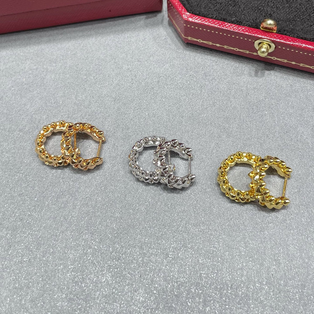 [OAKJURI Jewelry] CLASH MINI HOOP EARRINGS