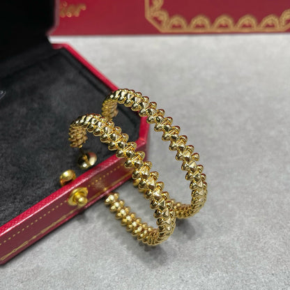 [OAKJURI Jewelry] CLASH HOOP LARGE EARRINGS