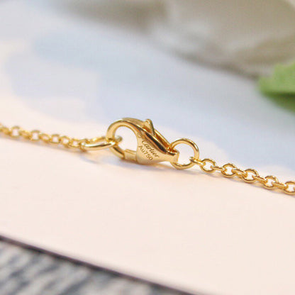 [OAKJURI Jewelry] LOVE DOUBLE RING NECKLACE
