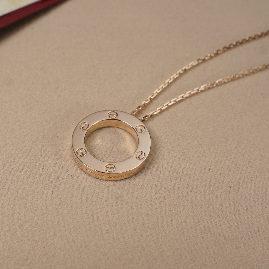 [OAKJURI Jewelry] LOVE NECKLACE 16MM