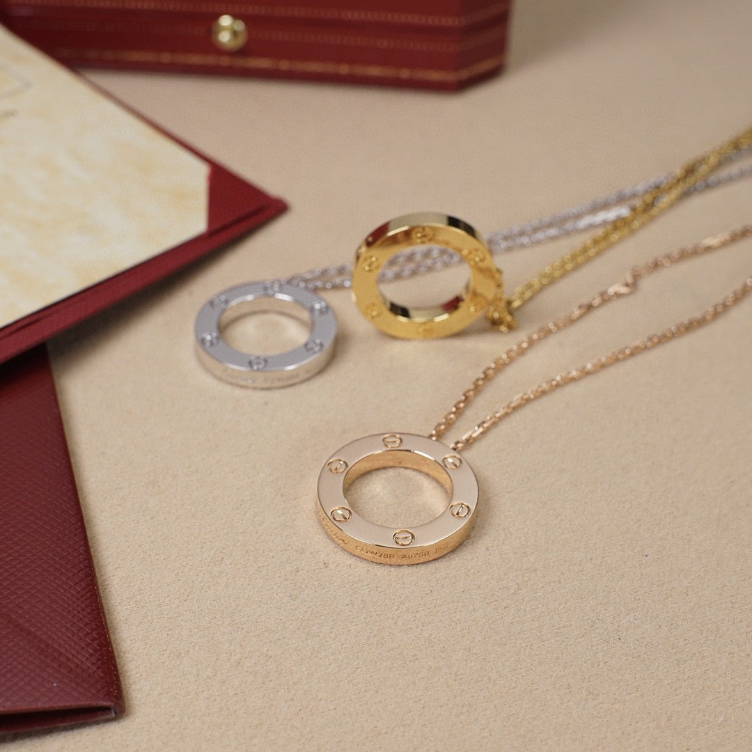 [OAKJURI Jewelry] LOVE NECKLACE 16MM