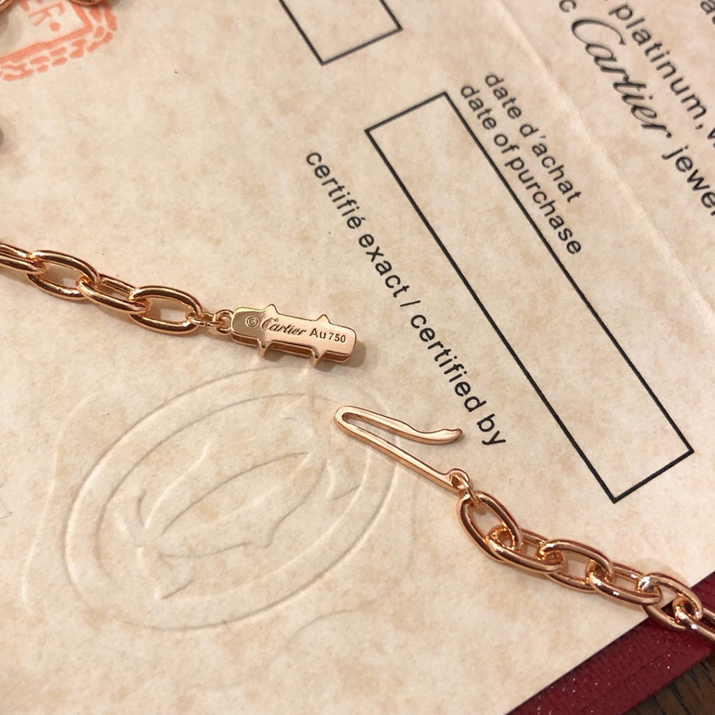 [OAKJURI Jewelry] JUSTE NECKLACE FULL DIAMONDS