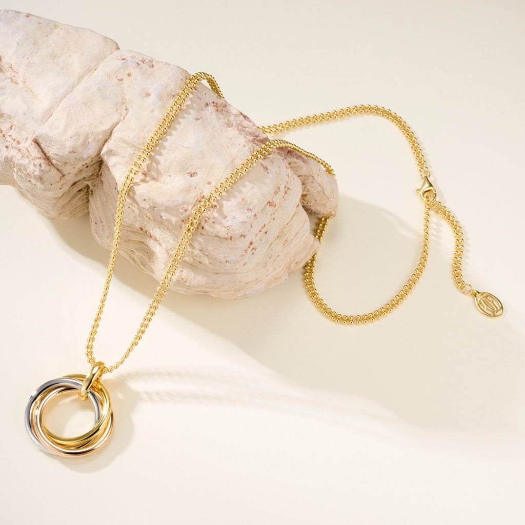 [OAKJURI Jewelry] TRINITY LARGE NECKLACE