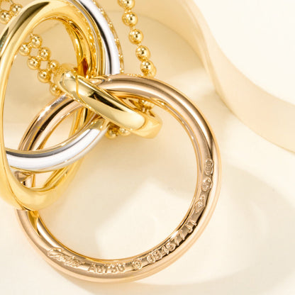 [OAKJURI Jewelry] TRINITY LARGE NECKLACE