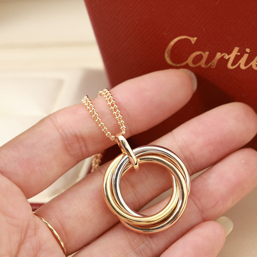 [OAKJURI Jewelry] TRINITY LARGE NECKLACE