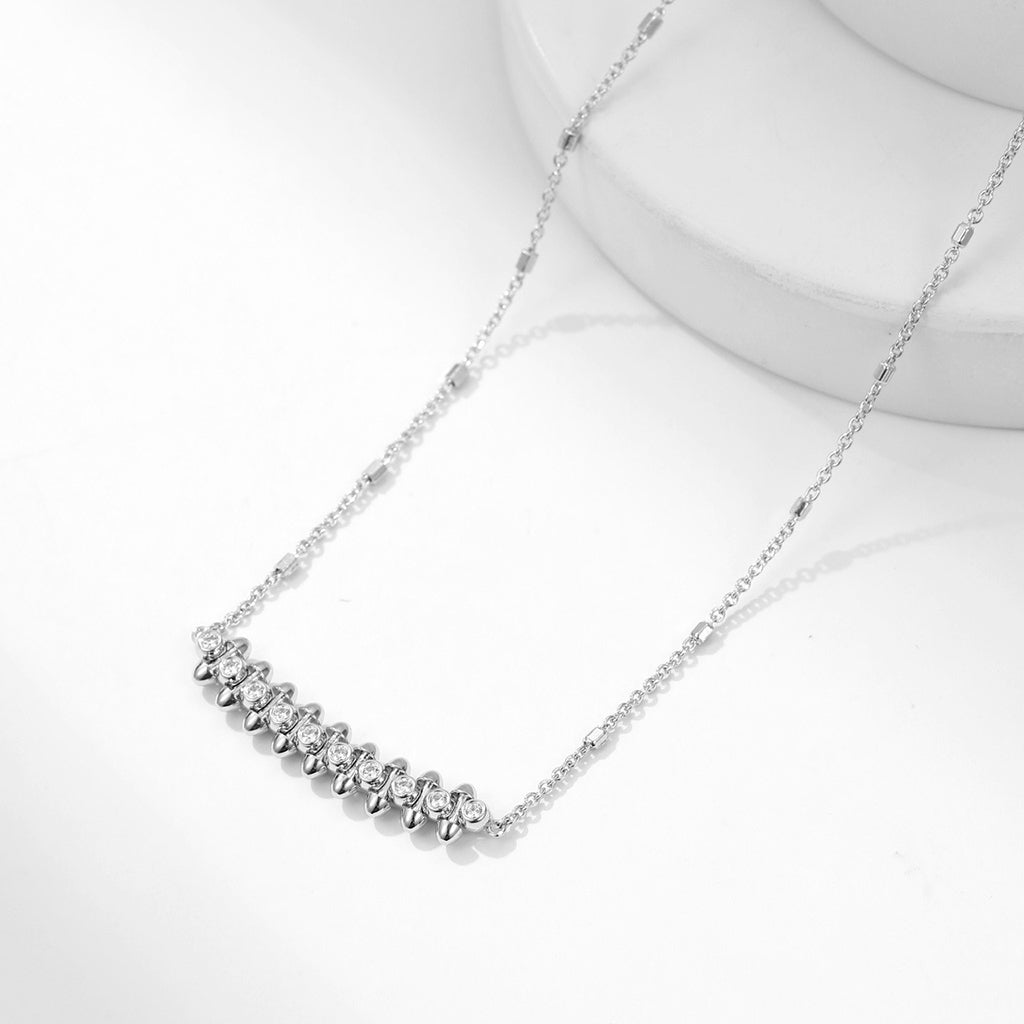 [OAKJURI Jewelry] CLASH  MEDIUM DIAMOND NECKLACE