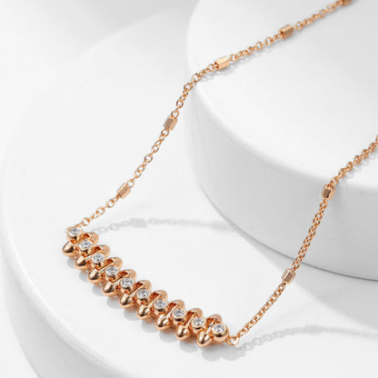 [OAKJURI Jewelry] CLASH  MEDIUM DIAMOND NECKLACE