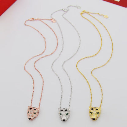 [OAKJURI Jewelry] PANTHERE FULL DIAMOND NECKLACE