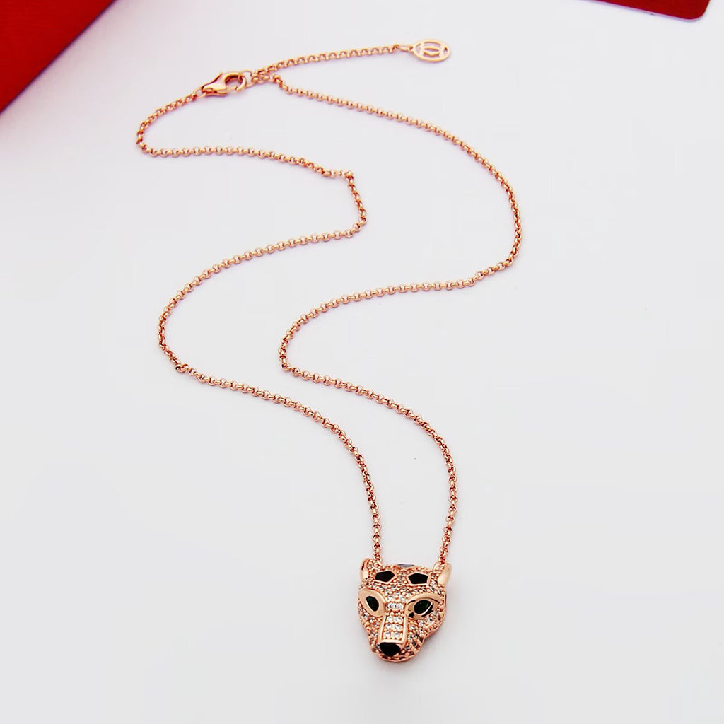 [OAKJURI Jewelry] PANTHERE FULL DIAMOND NECKLACE