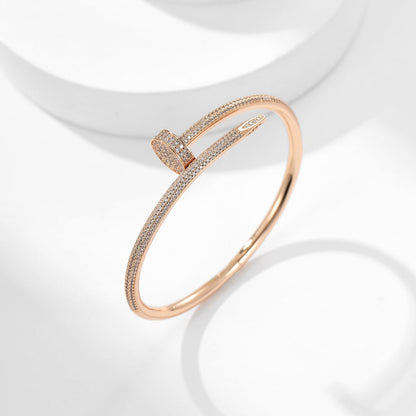 [OAKJURI Jewelry] JUSTE BRACELET 3.5MM ALL DIAMONDS