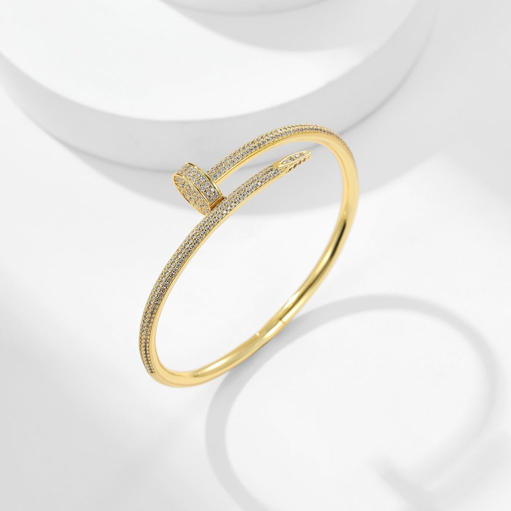 [OAKJURI Jewelry] JUSTE BRACELET 3.5MM ALL DIAMONDS