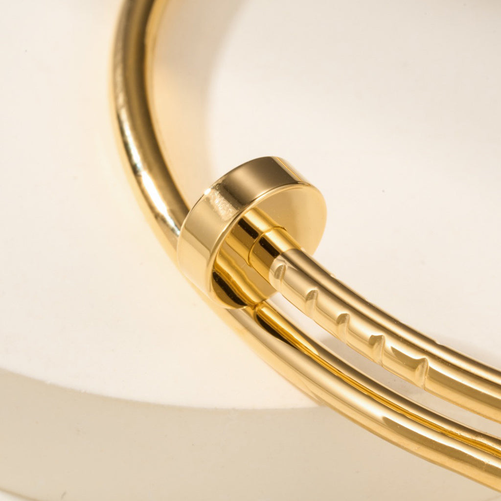 [OAKJURI Jewelry] LOVE & JUSTE Classic Bracelet Stack Set