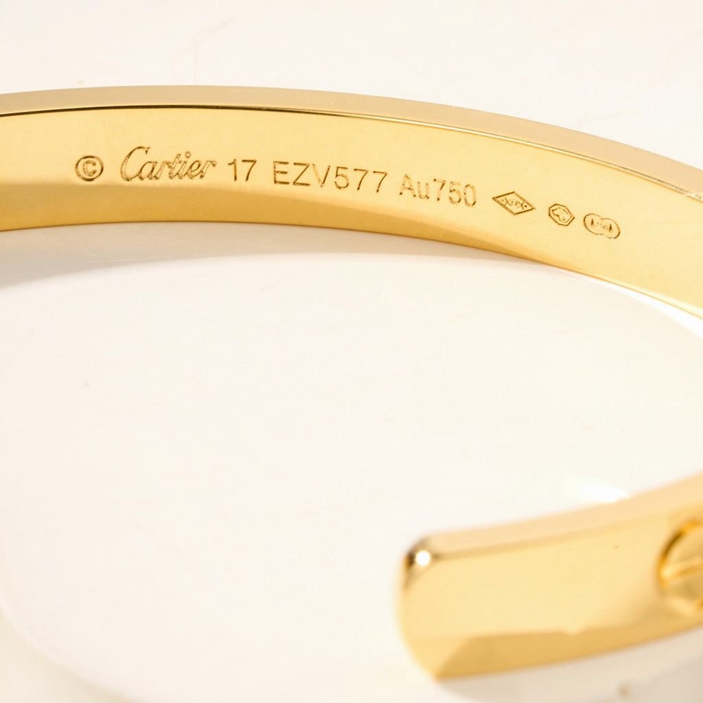 [OAKJURI Jewelry] LOVE BRACELET 6.1MM OPEN CUFF