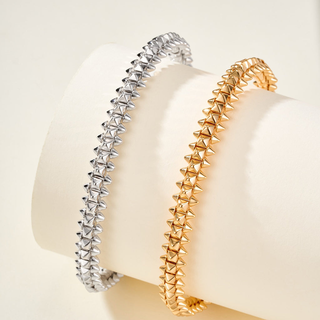 [OAKJURI Jewelry] CLASH  BRACELET MEDIUM 8MM