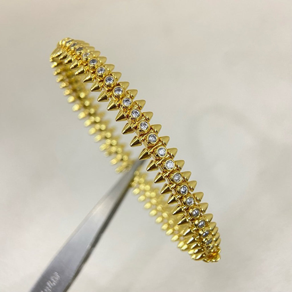 [OAKJURI Jewelry] CLASH  BRACELET 8MM DIAMONDS