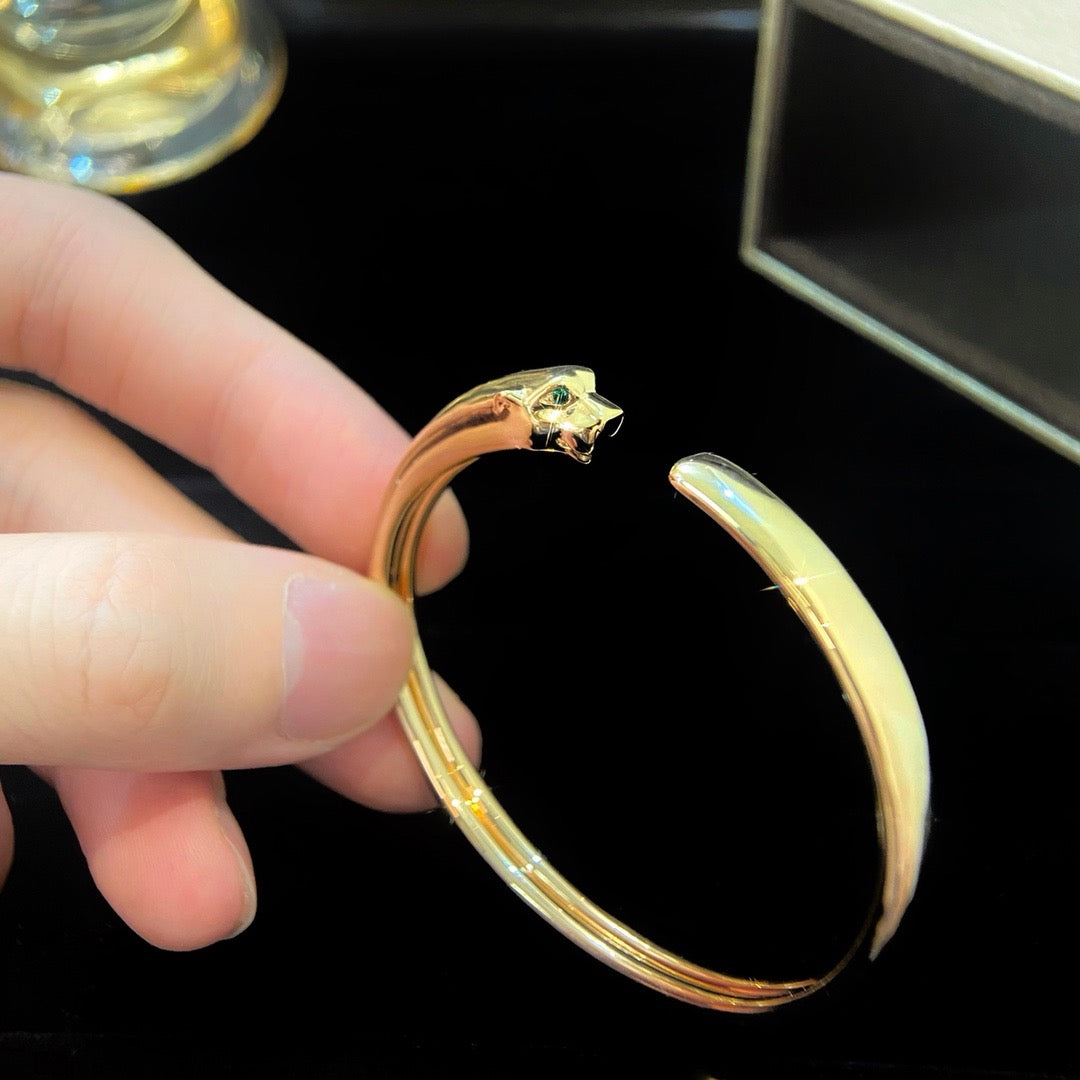 [OAKJURI Jewelry] PANTHERE OPEN BRACELET