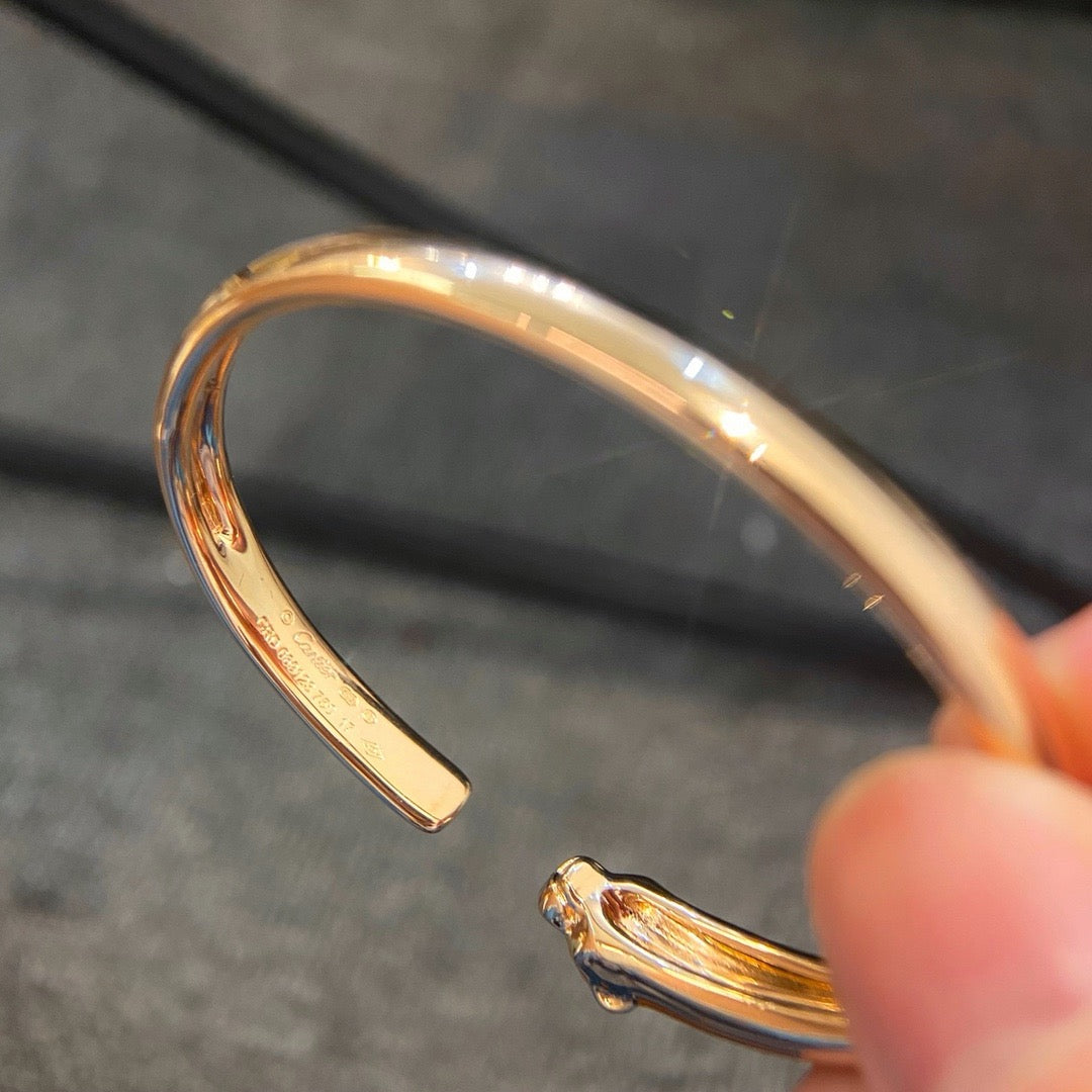 [OAKJURI Jewelry] PANTHERE OPEN BRACELET