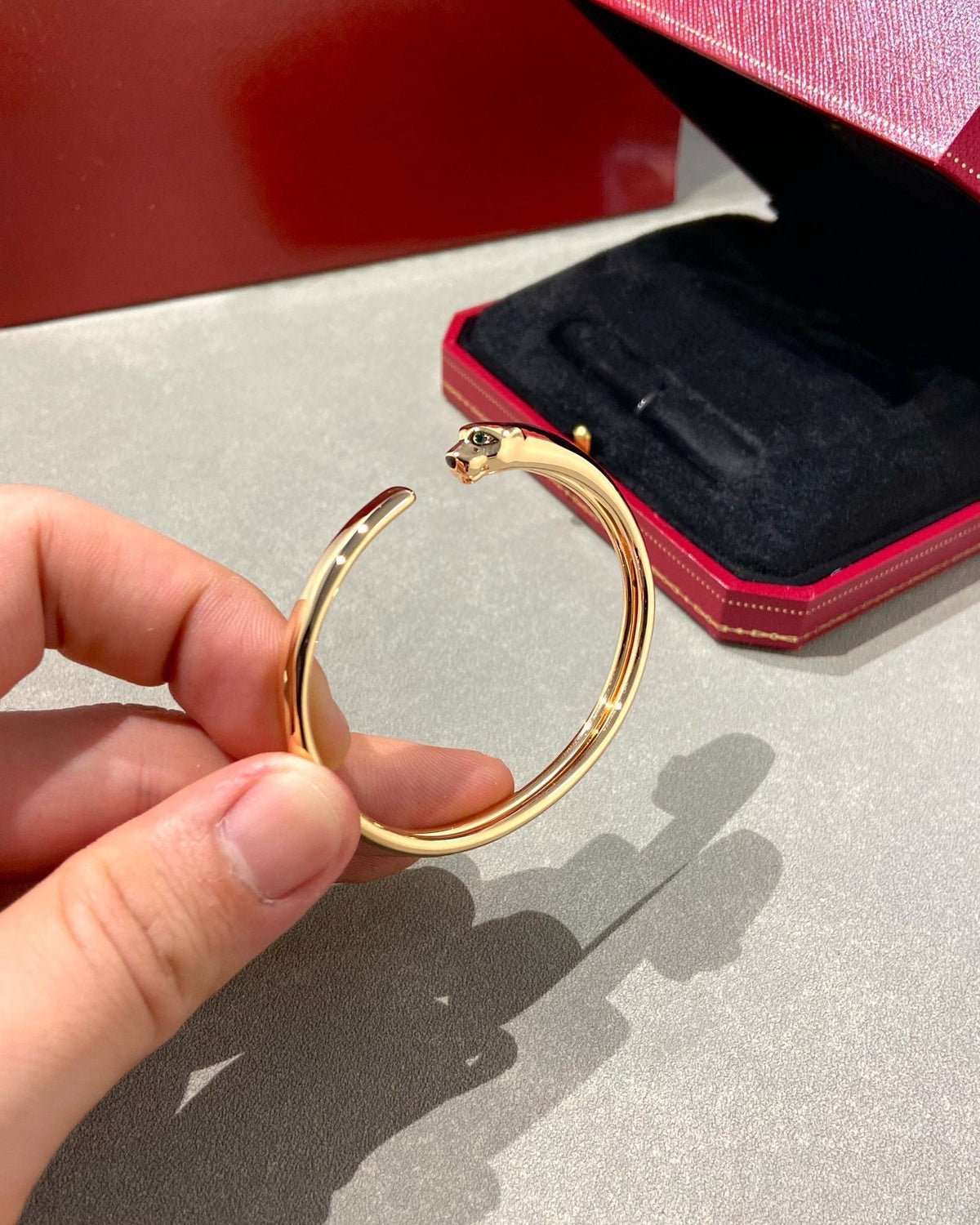 [OAKJURI Jewelry] PANTHERE OPEN BRACELET