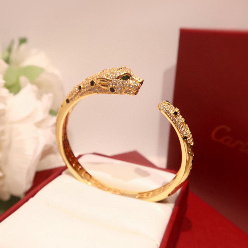 [OAKJURI Jewelry] PANTHERE BIG BRACELET DIAMONDS