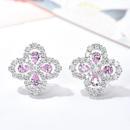 [OAKJURI Jewelry]LOOP EARRINGS FULL MOTIF DIAMOND 16MM