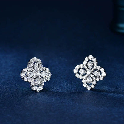 [OAKJURI Jewelry]LOOP EARRINGS FULL MOTIF DIAMOND 16MM
