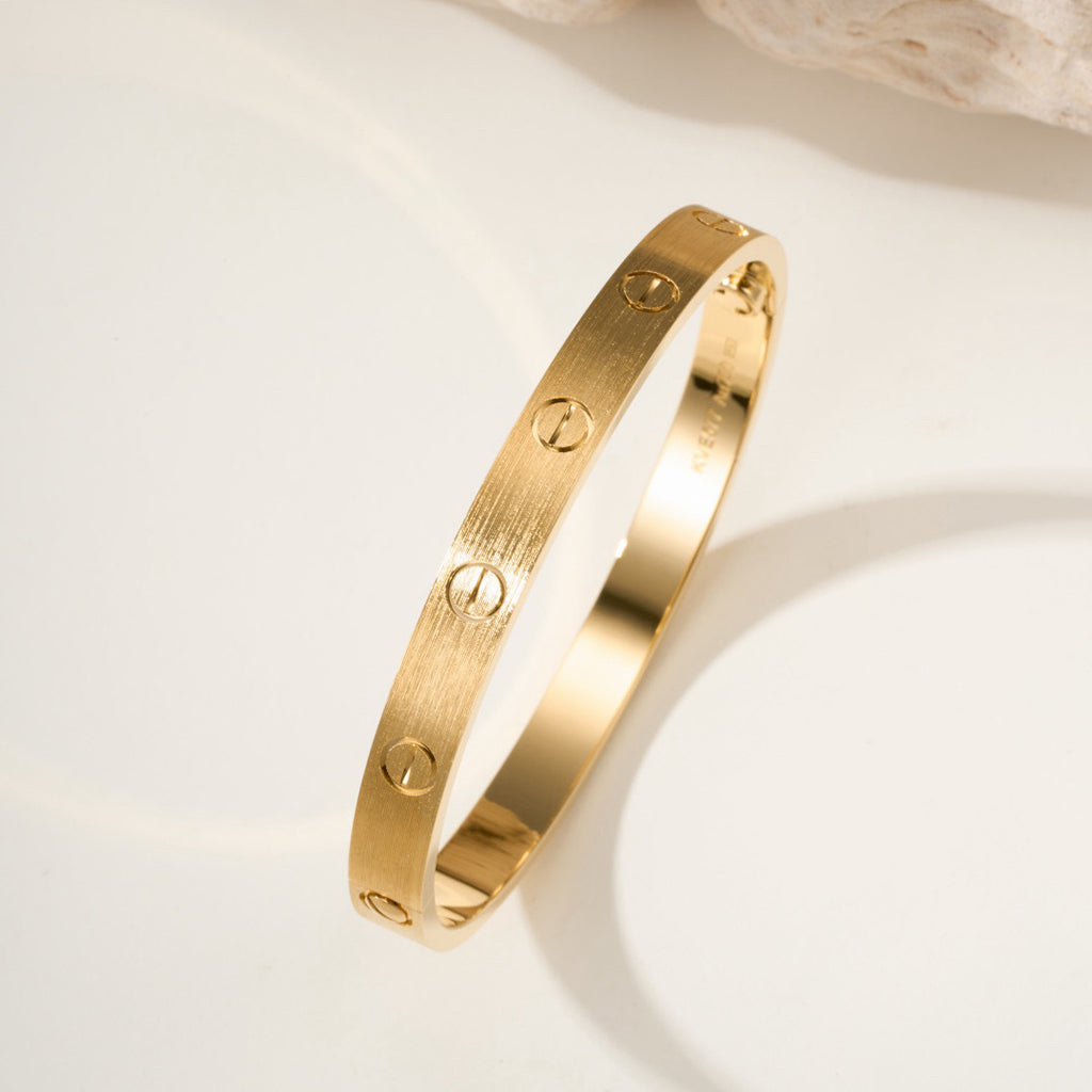 [OAKJURI Jewelry] LOVE BRACELET 6.1MM BRUSHED