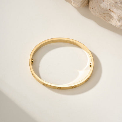 [OAKJURI Jewelry] LOVE BRACELET 6.1MM BRUSHED
