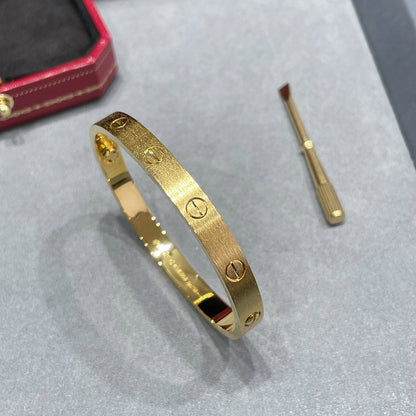 [OAKJURI Jewelry] LOVE BRACELET 6.1MM BRUSHED