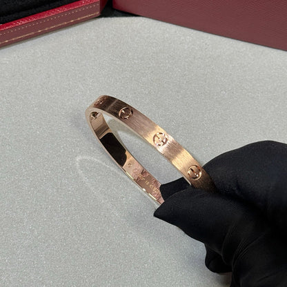 [OAKJURI Jewelry] LOVE BRACELET 6.1MM BRUSHED