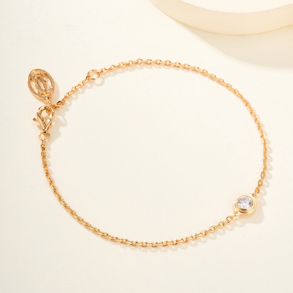 [OAKJURI Jewelry] DAMOUR BRACELET 1 DIAMOND