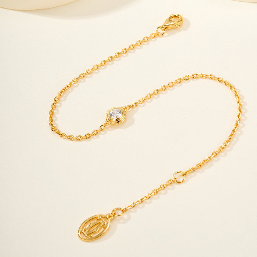 [OAKJURI Jewelry] DAMOUR BRACELET 1 DIAMOND