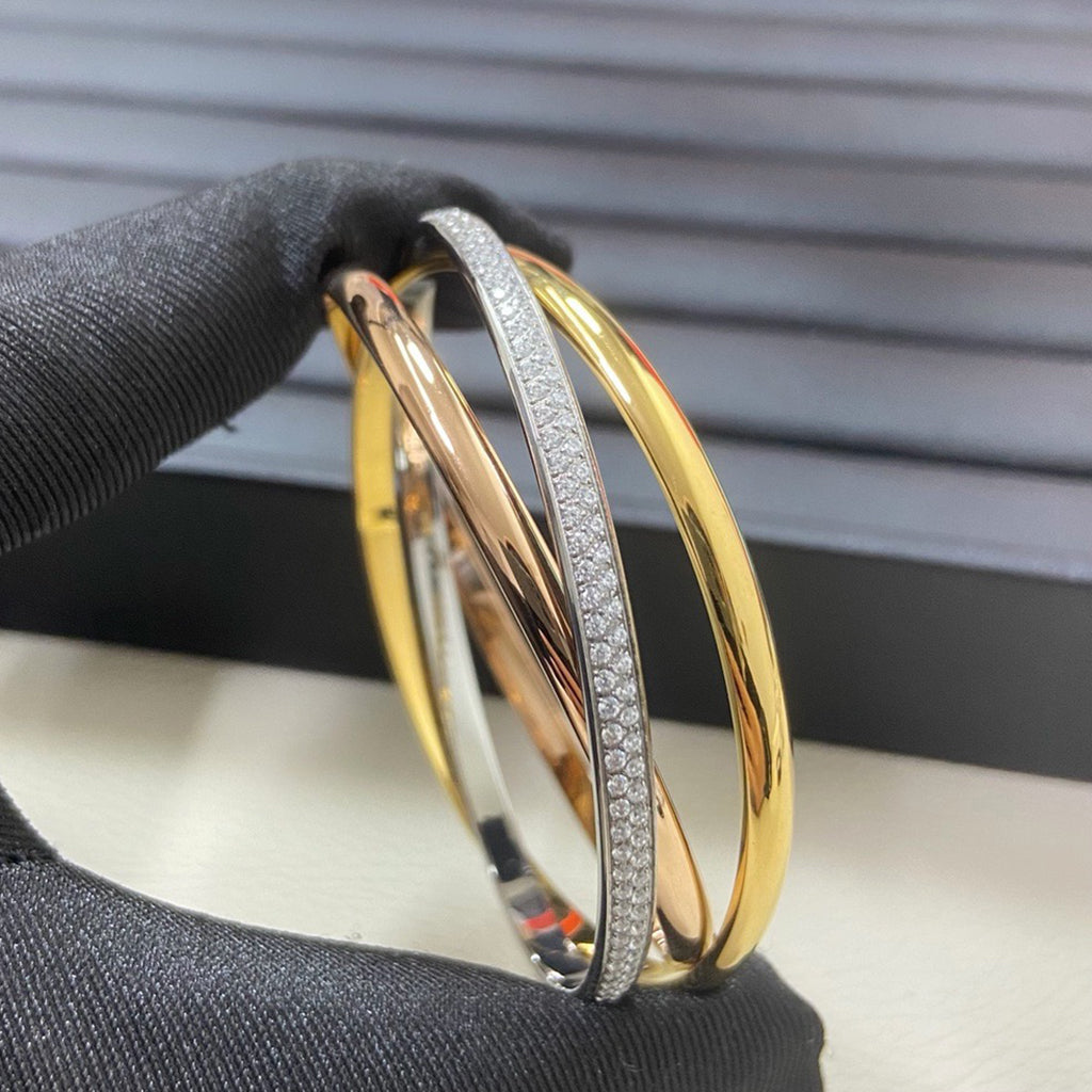 [OAKJURI Jewelry] TRINITY 2.8MM SMALL BRACELET